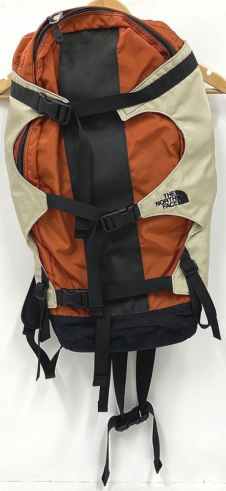 THE NORTH FACE/ザノースフェイスリュック CHILKATSオレンジ鞄/アウトドア【中古】【75-20231007-Z101】【併売商品】