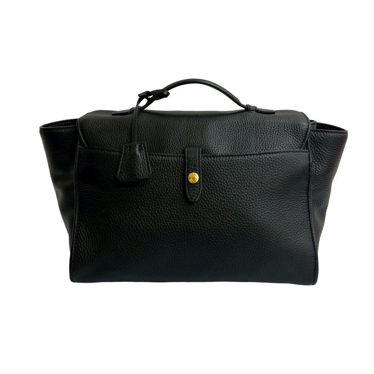 PRADAプラダ 2way ショルダーバッグ ミニボストンバッグ レザー 南京錠
