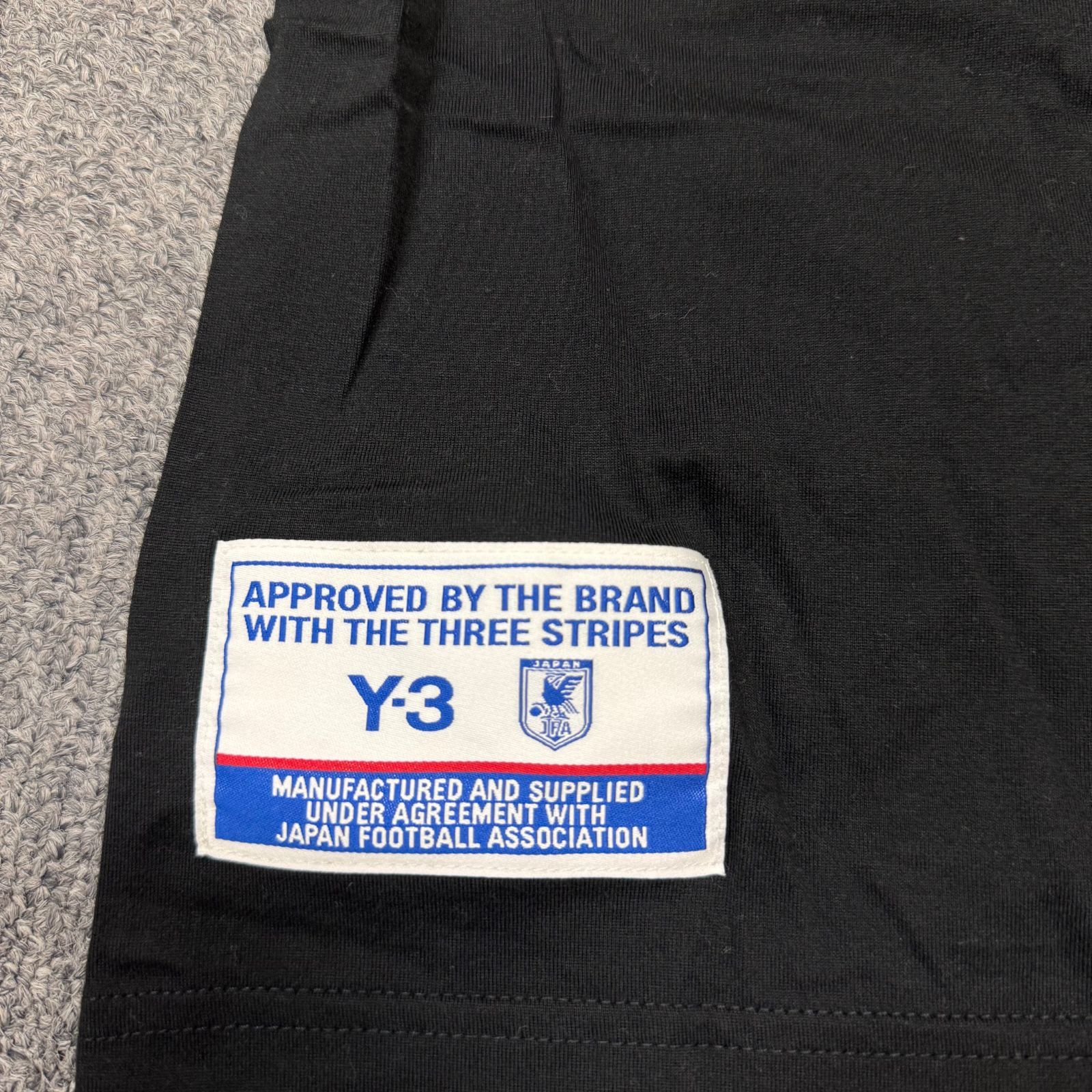 参考上代17600円 Y-3 JFA CW SS TEE コラボ プリント Tシャツ 日本 