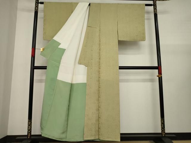 平和屋着物●江戸小紋　鮫小紋柄　双蝶文　正絹　逸品　AAAY4722ck 平和屋着物○江戸小紋 鮫小紋柄 双蝶文 正絹 逸品 AAAY4722ck - メルカリ