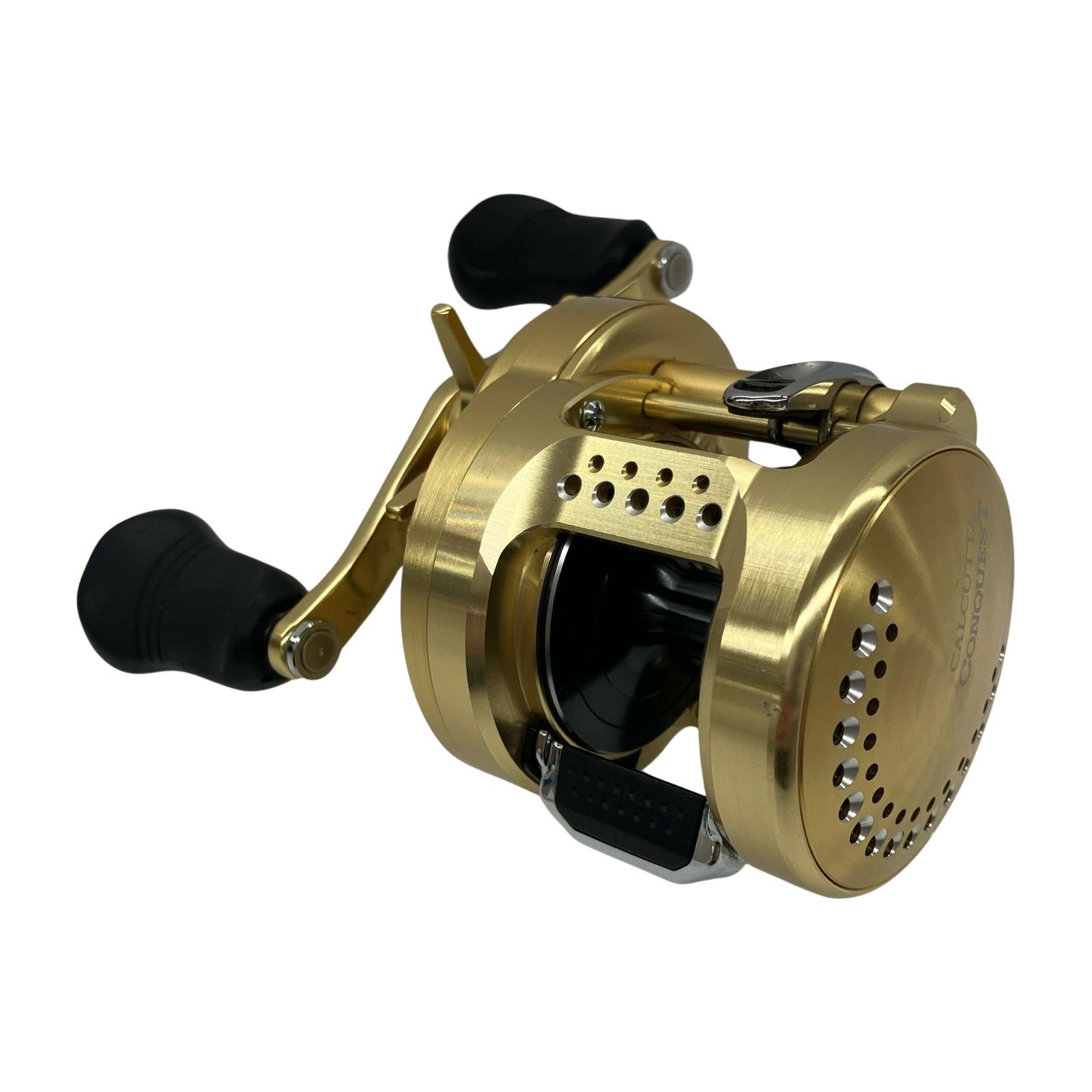 σσ SHIMANO シマノ 03864 やや傷や汚れあり 釣り用品 リール ベイトリール 18カルカッタコンクエスト 301 程度B 本体のみ