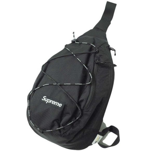 SUPREME シュプリーム 22SS Sling Bag スリングバッグ BLACK ボディ