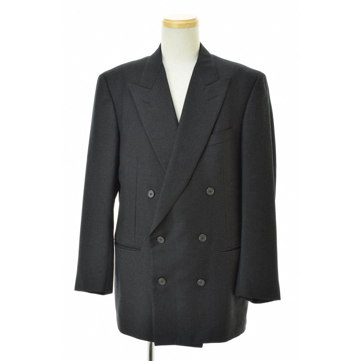 Ermenegildo Zegna ブラック Woolカシミヤジャケット 【公式通販】