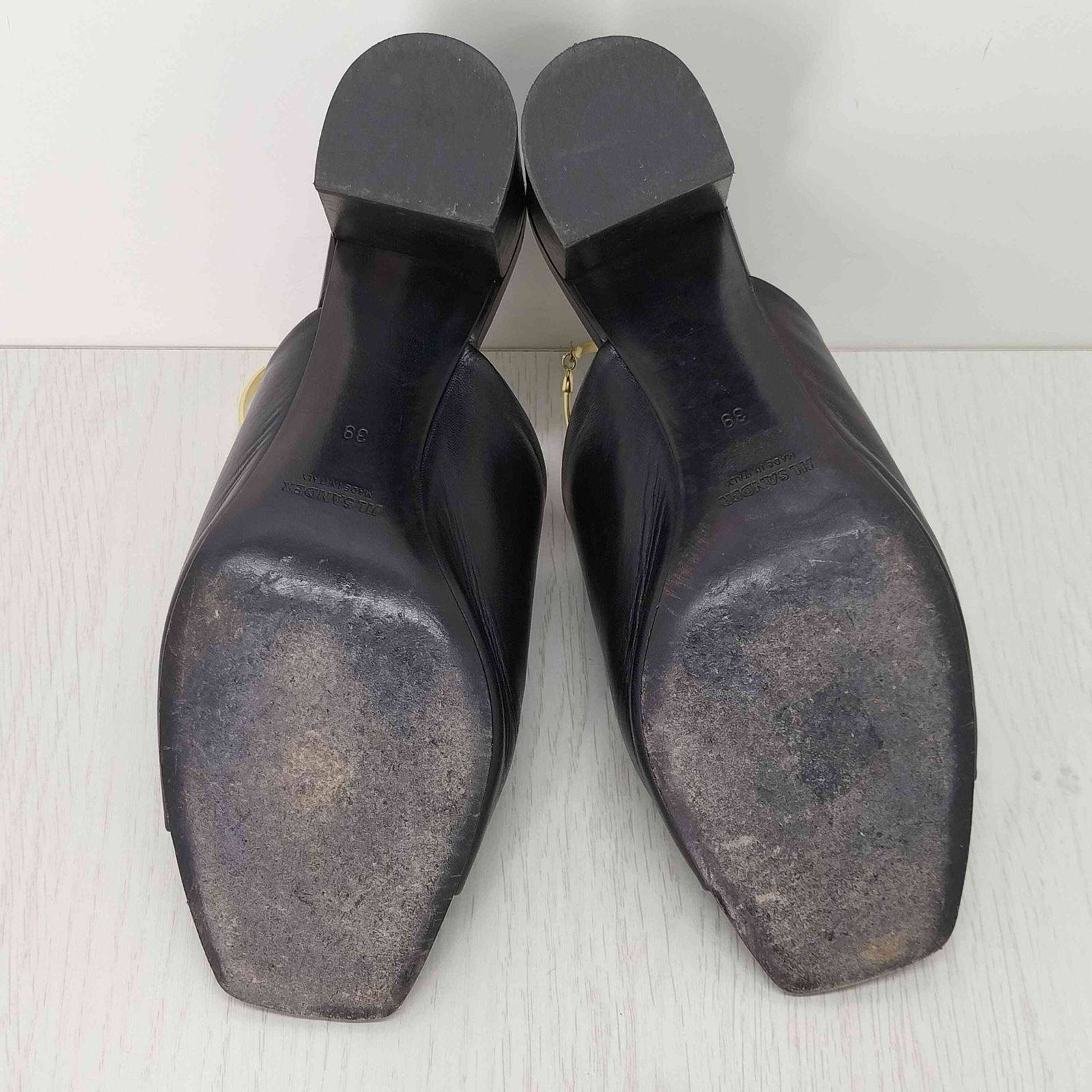 【本日まで】Jil Sander ジルサンダー ムートンミュール 39 本日まで】Jil Sander ジルサンダー ムートンミュール 39 - メルカリ
