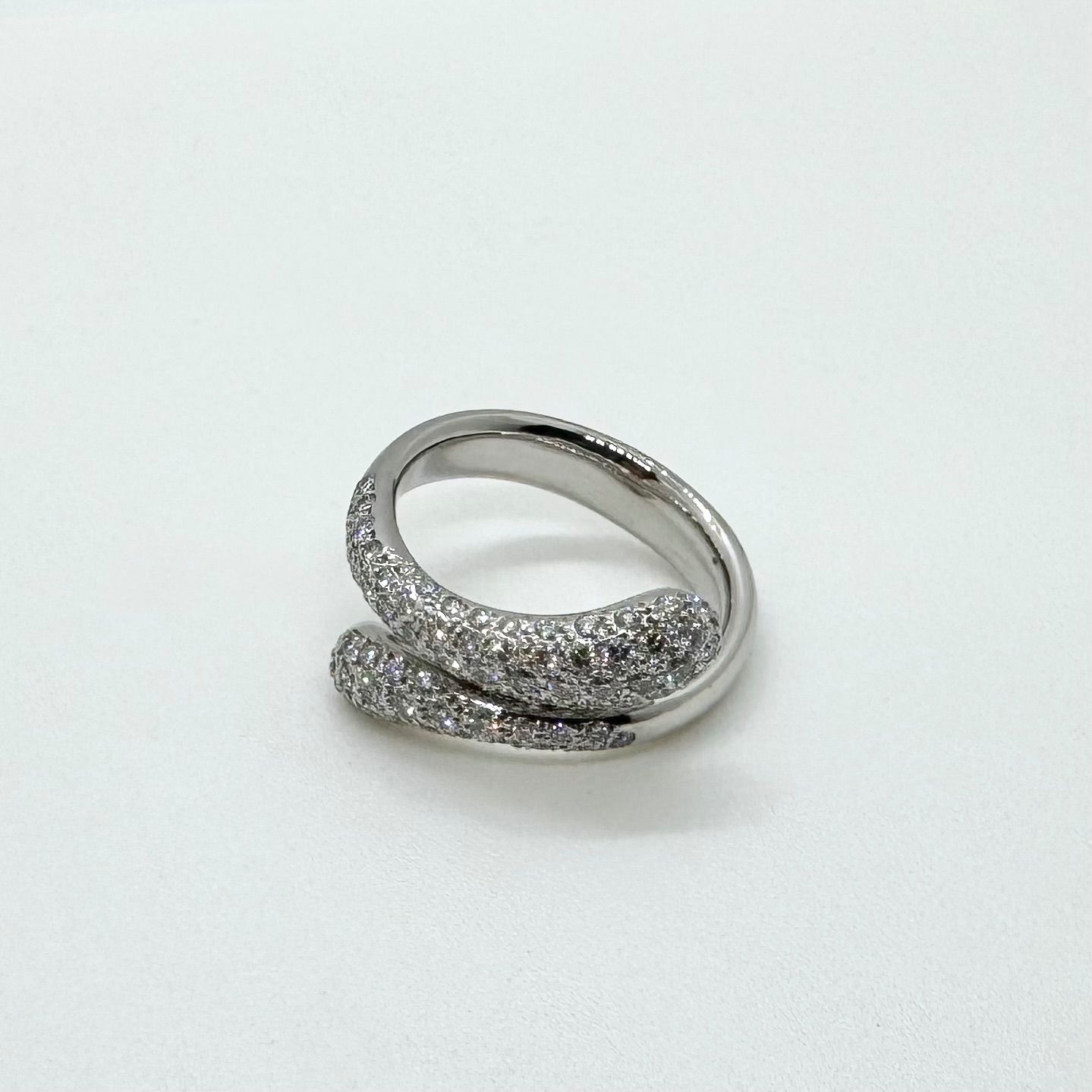 希少 Tiffany &Co. pt950 エロンゲイテッド ティアドロップ 