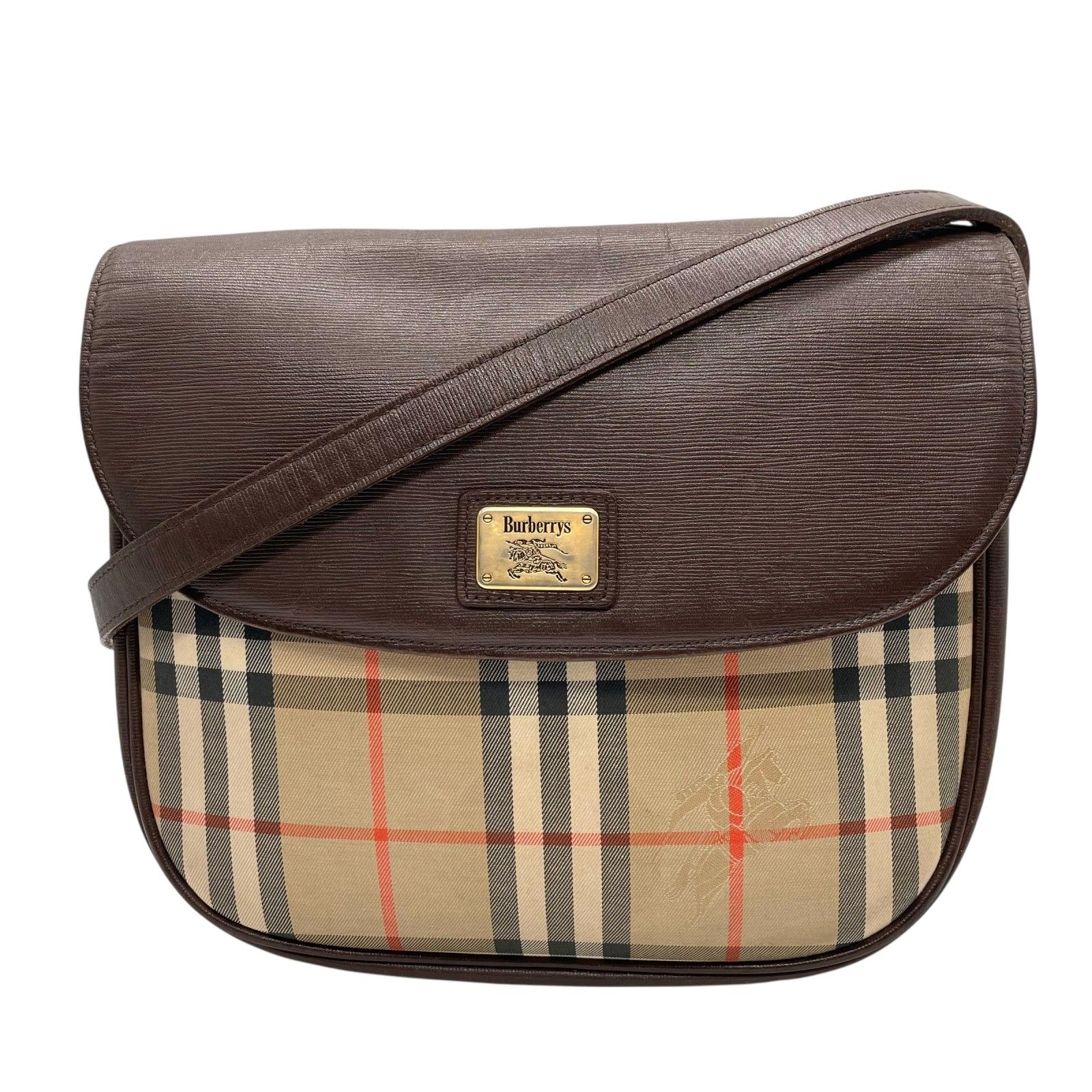 Burberry バーバリー ショルダーバッグ サコッシュ フラップ