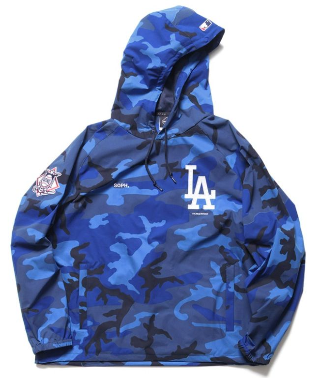 F.C.R.B MLB TOUR PACKABLE ANORAK-