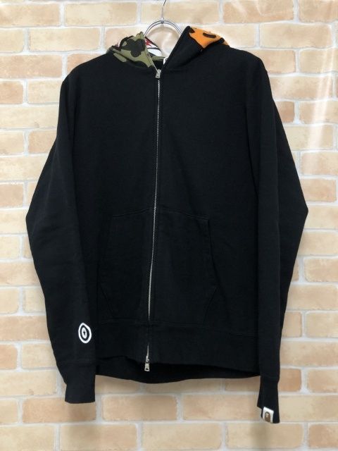 中古】 A BATHING APE アベイシングエイプ ジップパーカー