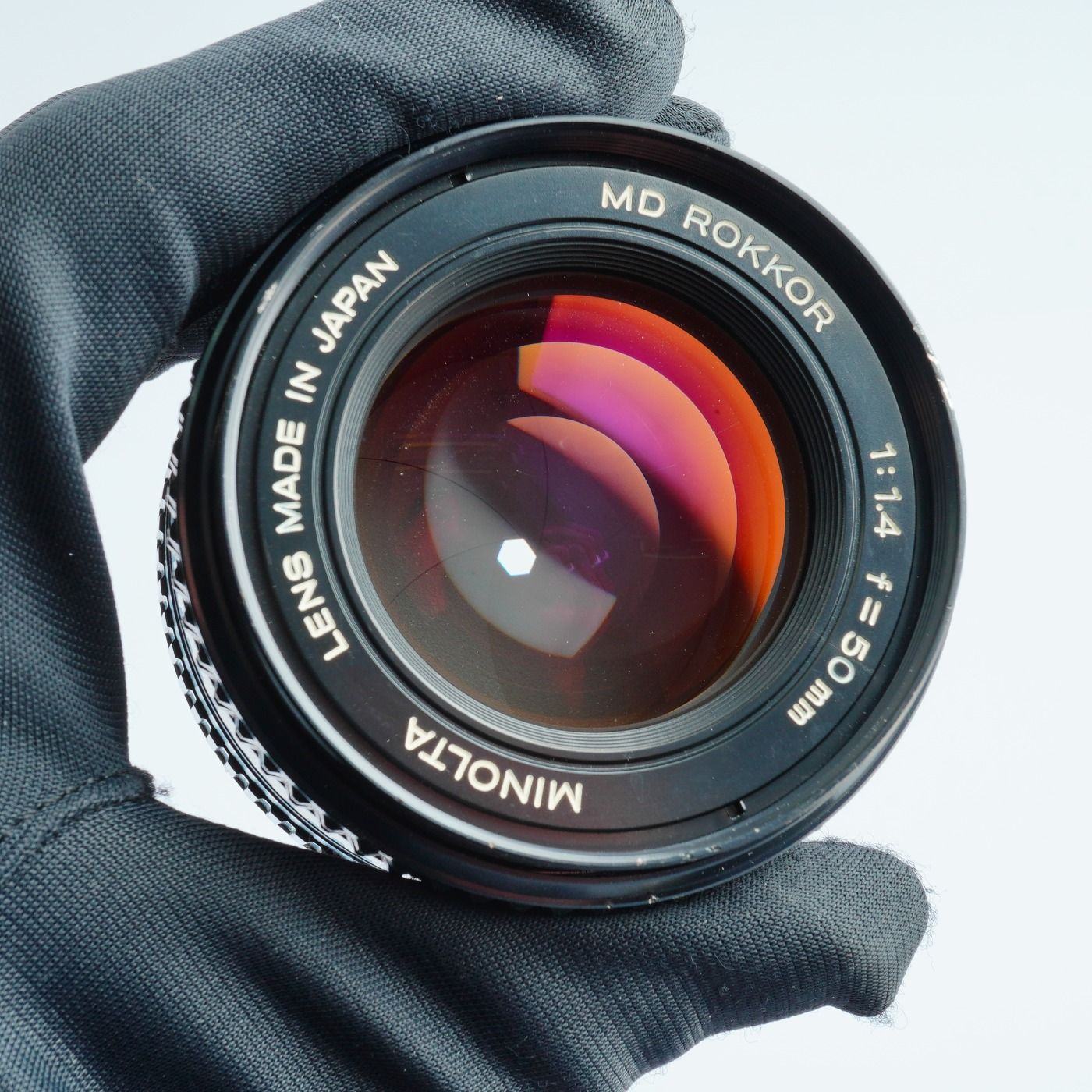 MINOLTA ミノルタ MD ROKKOR 50mm F/1.4 単焦点レンズ レンズレビュー