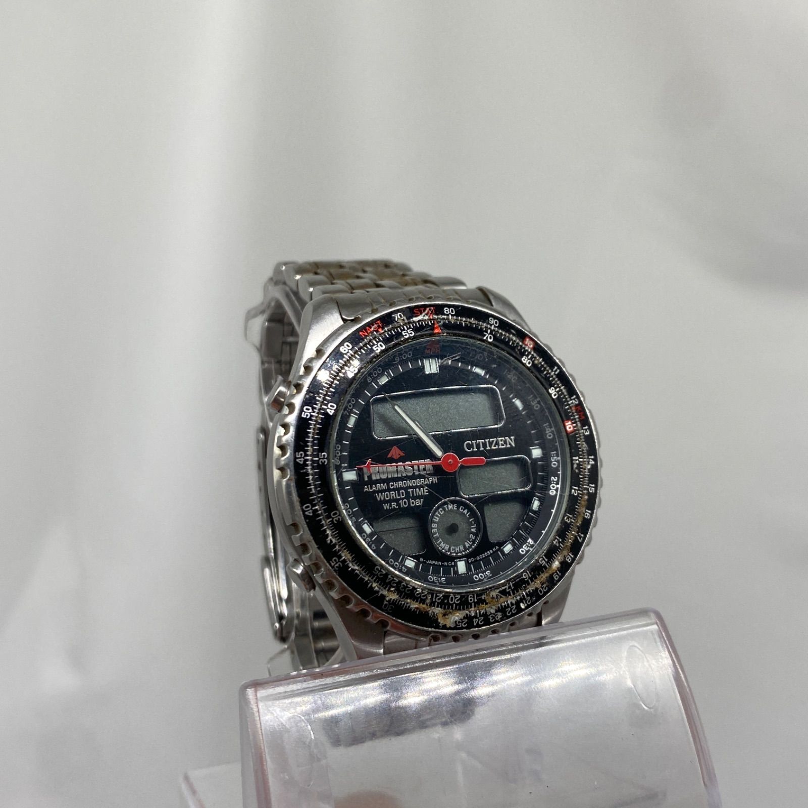CITIZEN　PROMASTER C420-Q02071K　稼働品 CITIZEN シチズン C420-Q02071K PROMASTER 腕時計 メンズ - メルカリ