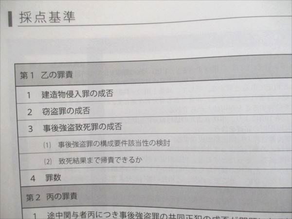 アガルートアカデミー 司法試験 論文答案の「書き方」 刑法 2025合格