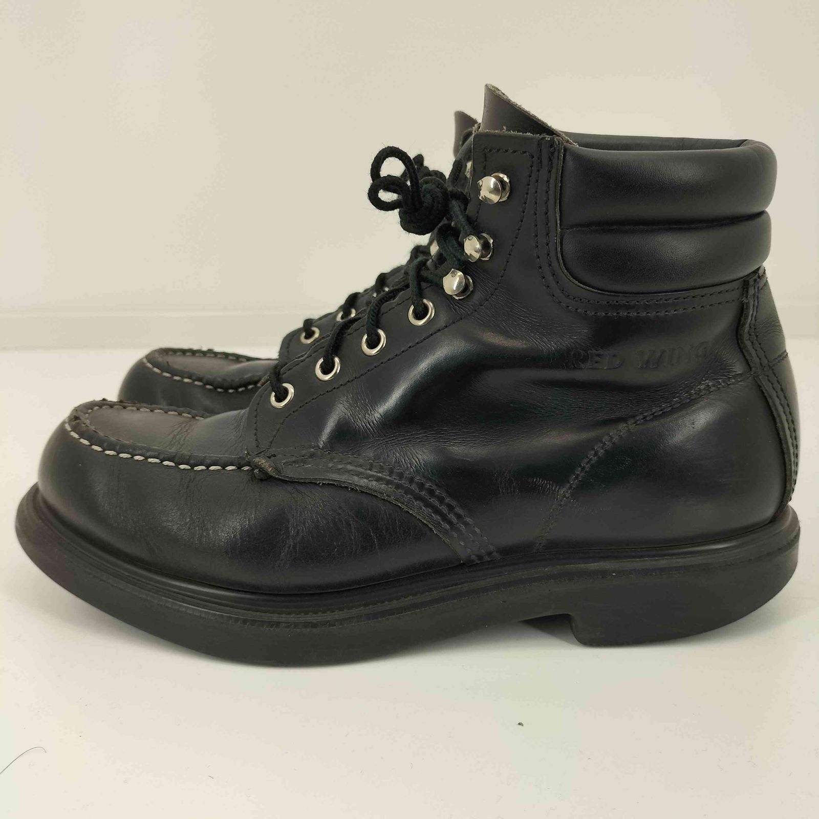 レッドウィング スーパーソール 黒 RED WING/レッドウイング】「6 inch Super Sole”Moc Toe”/6