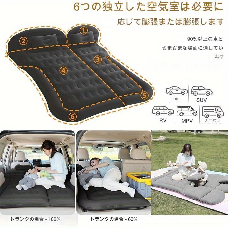 2個セット】CAPTAIN STAG ダブルサイズキャンプマット 2個セット