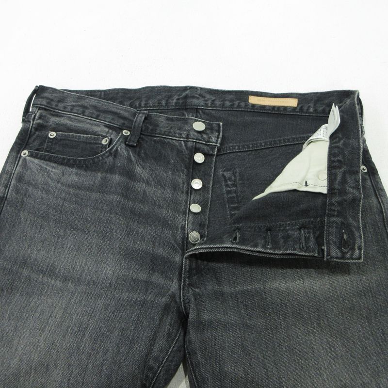 ボタンフライデニムパンツ Baines