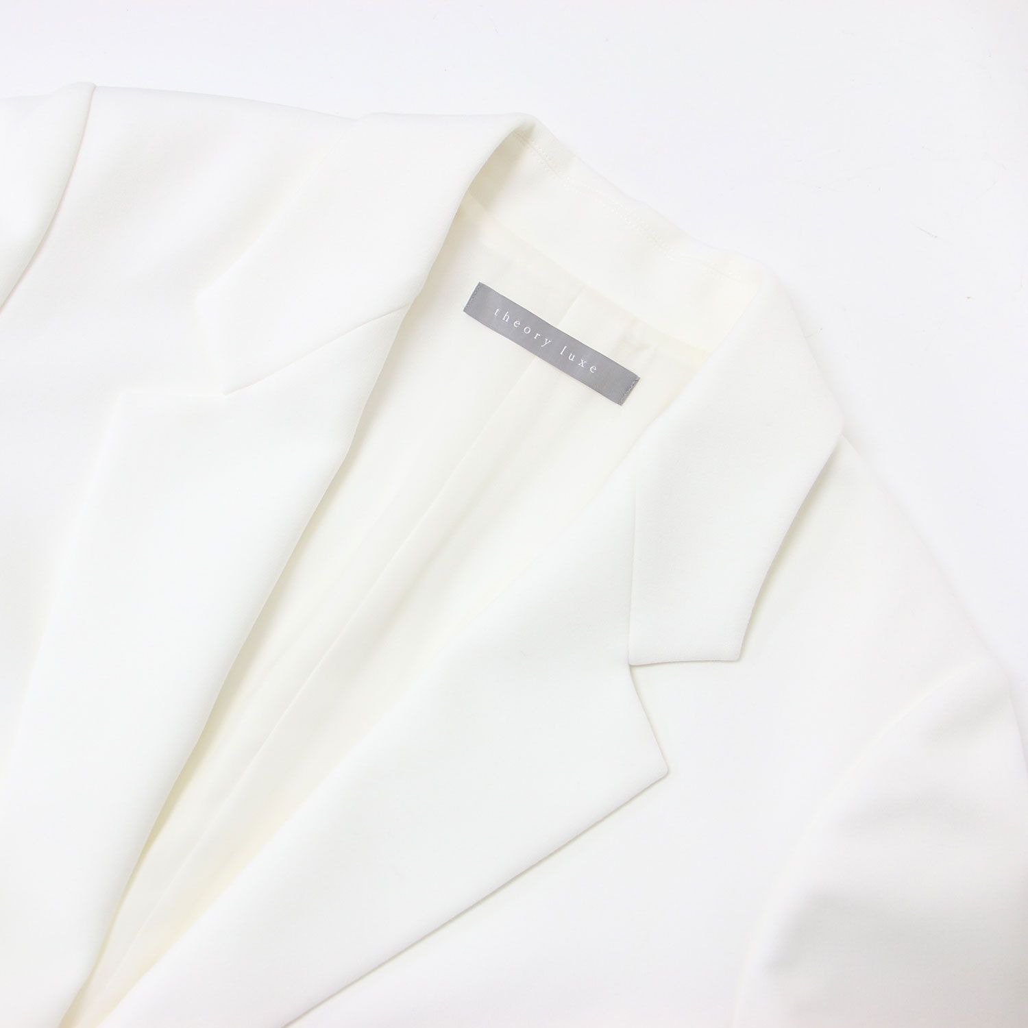 セオリーリュクス・ジャケットホワイト白