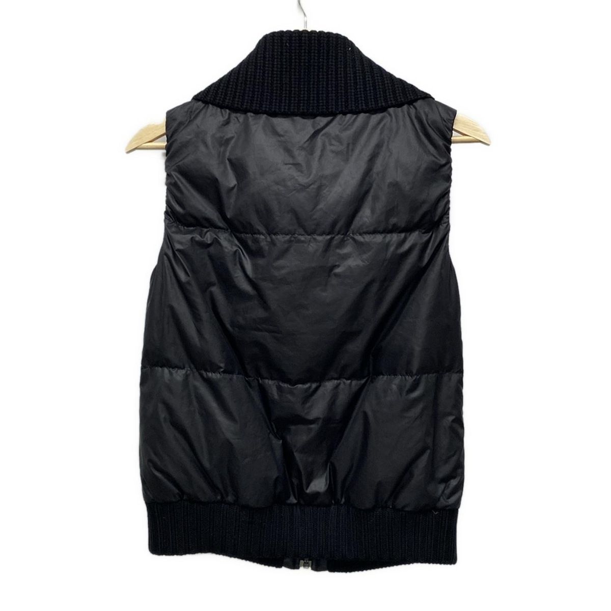 theory セオリー ダウンベスト サイズS レディース - 黒 秋|冬|ニット