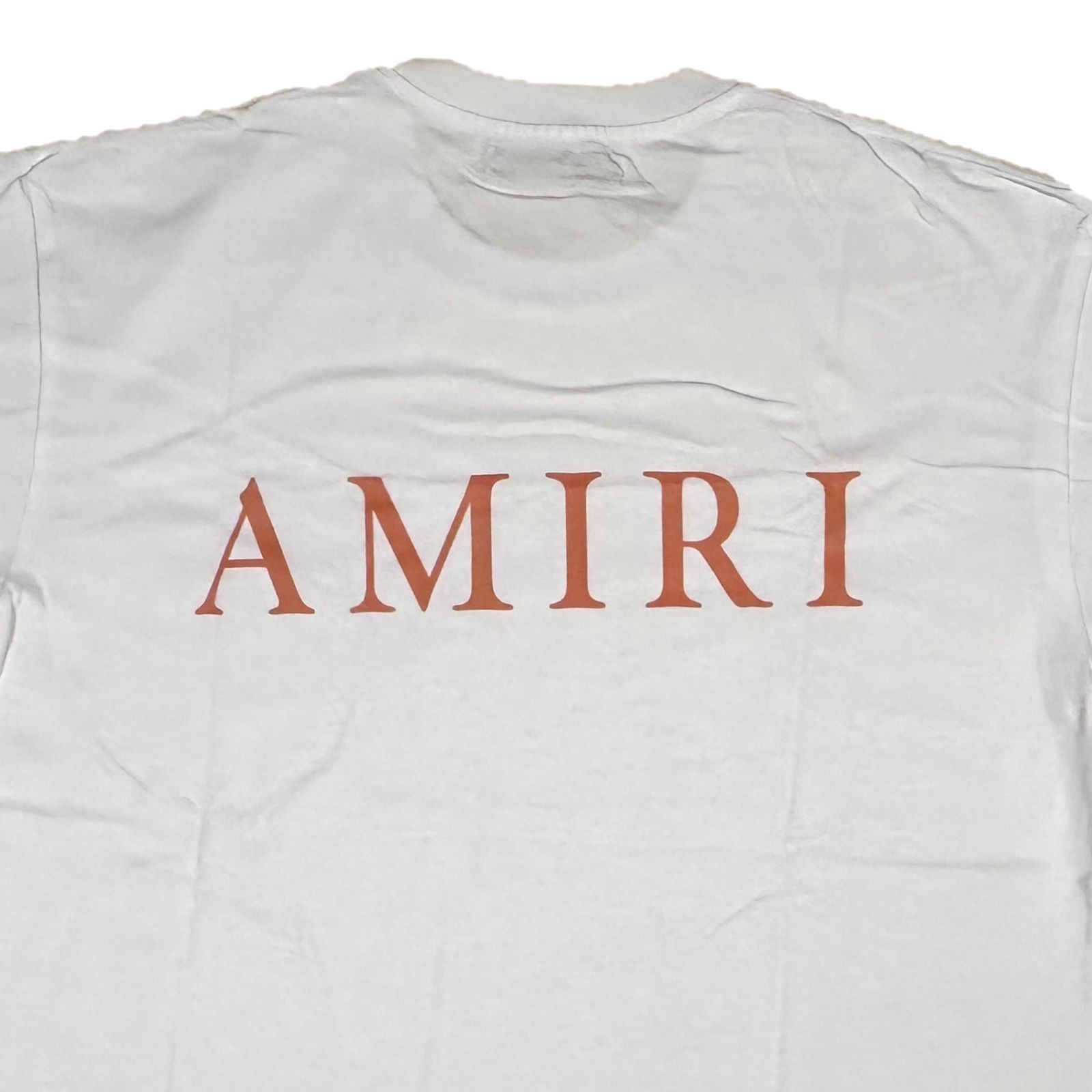 AMIRI アミリ MA ロゴプリント 半袖 Tシャツ ホワイト/ピンク - メルカリ