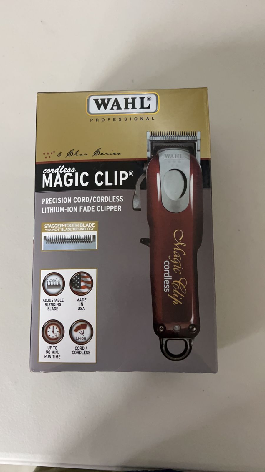 デポー Wahl Cordless Magic Clip フェードカット レア 希少 nmef.com