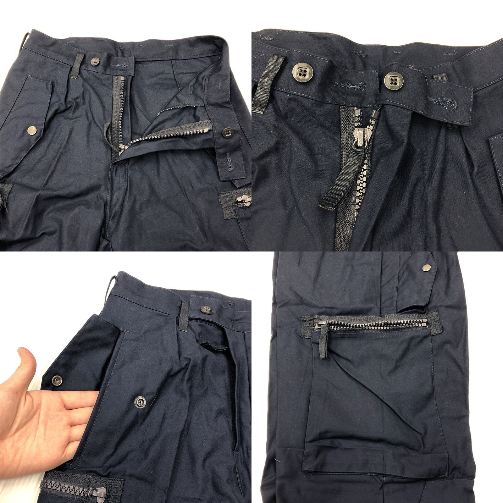 デッドストック スウェーデン軍 M90タイプ フィールドパンツ サイズ : 160/55 Swedish Military M-90 TYPE  Field Pants ダークネイビー カーゴパンツ ミリタリー 民間品 新古品 Deadstock - メルカリ