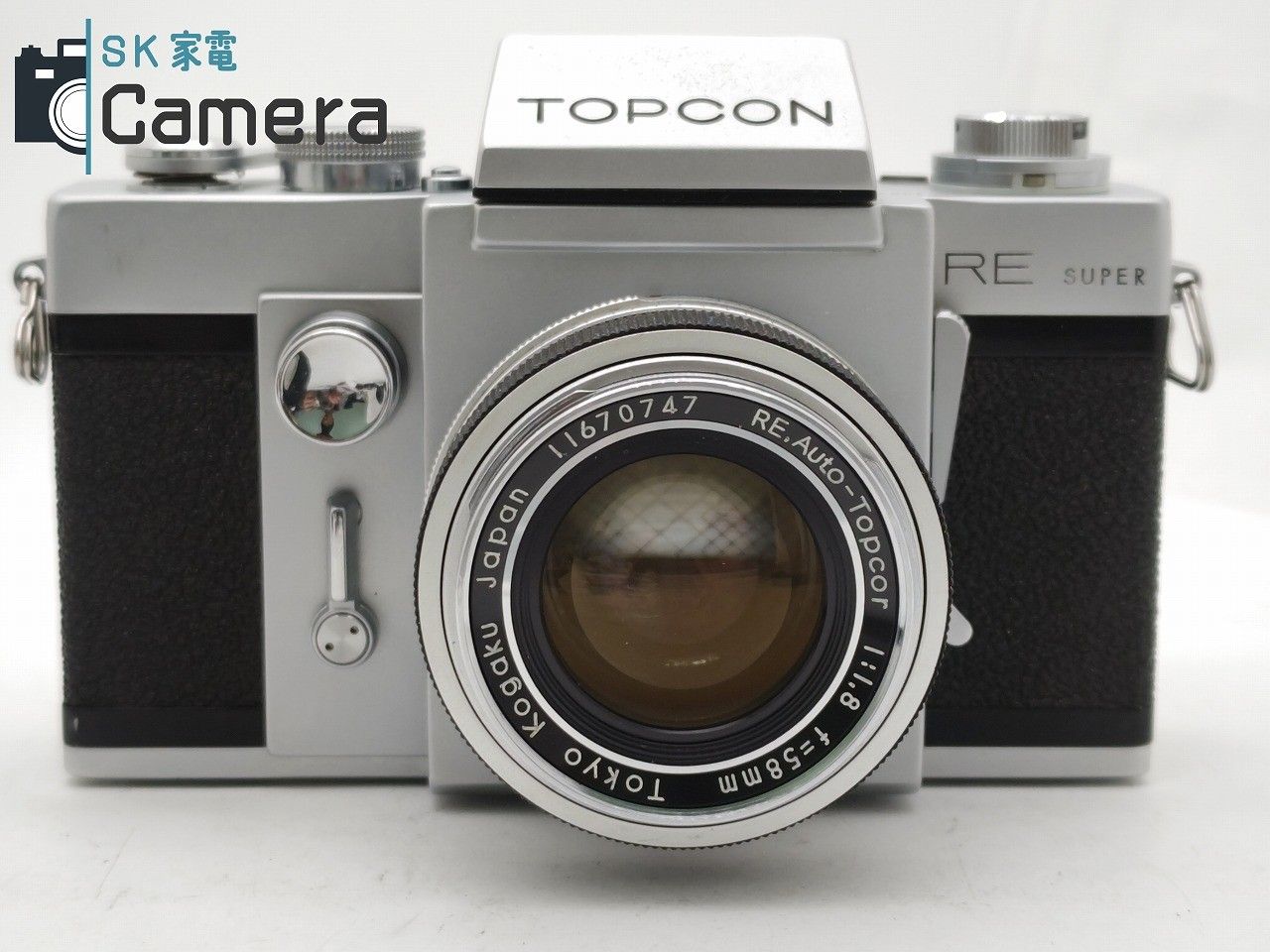 TOPCON RE SUPER + RE.Auto-Topcor 58ｍｍ F1.8 トプコン - メルカリ