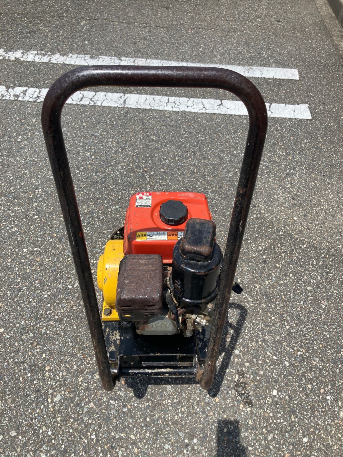 燃料コック折れ アクセル欠損