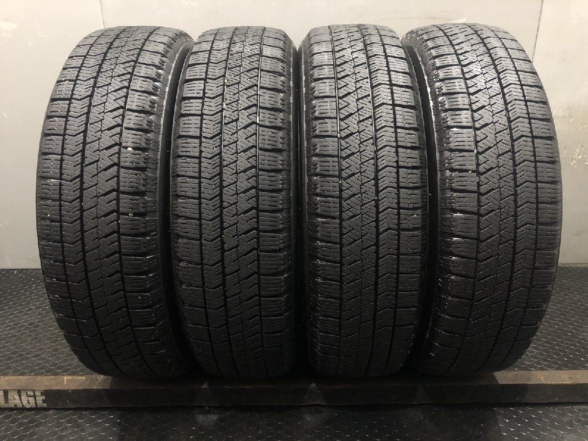 【BS BLIZZAK VRX2 165/60R15】スタッドレス【Weds JOKER 15インチ 4.5J4HPCD100+45】20年製 ハスラー フレアクロスオーバー等　(KTN085)