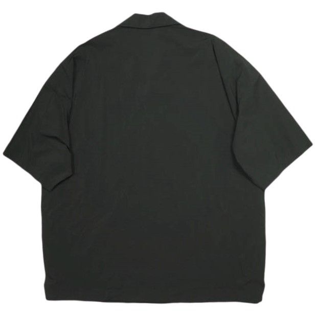 N.HOOLYWOOD エヌハリウッド ミスターハリウッド コンパイルライン 25SS HALF SLEEVE BIG SHIRT ハーフスリーブビッグシャツ 2251-SH55-005 peg 40 BLACK 開襟 オープン 定価38 500円