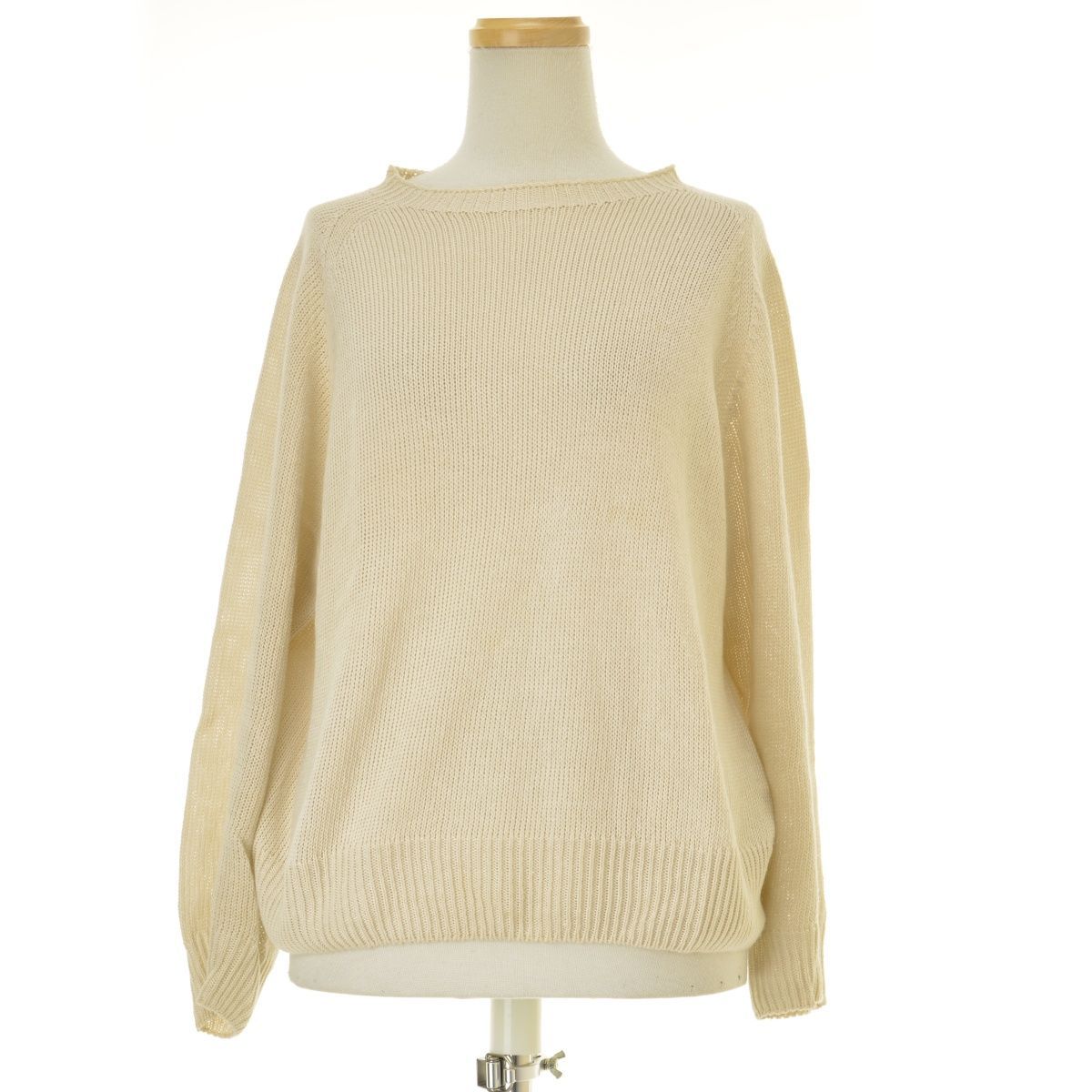 【MARGARETHOWELL】LINEN COTTON ニットセーター LINEN COTTON KNITWEAR | MARGARET HOWELL（マーガレット・ハウエル