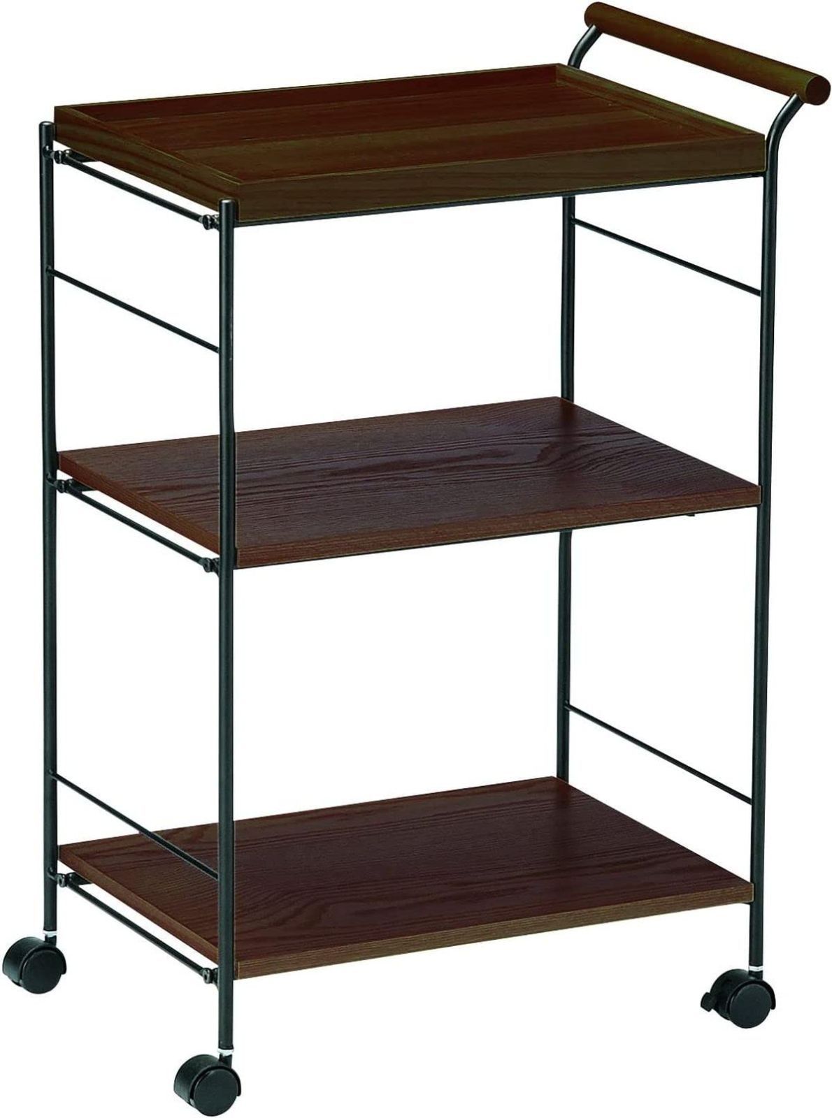 【在庫処分】ブラウン W545×D370×H800 ワゴン  J-kitchens
