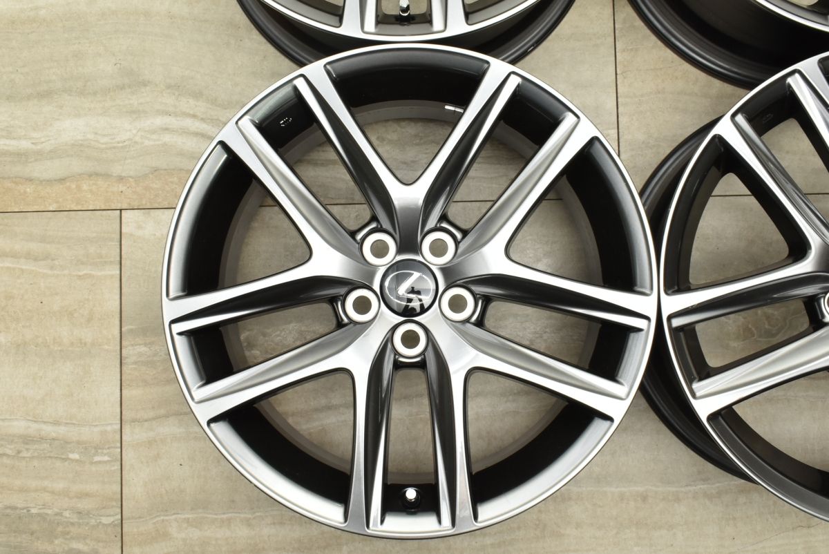 美品】レクサス CT Fスポーツ 純正 17in 7J +45 PCD100 4本販売