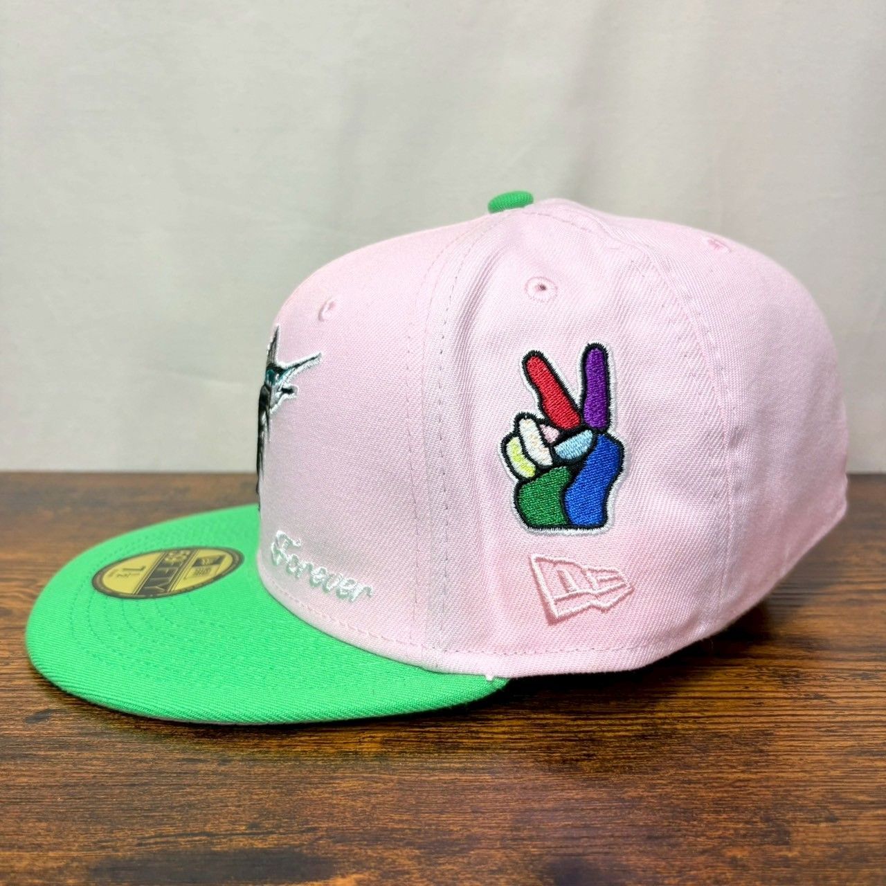 K32 ニューエラ 59fifty フロリダ マーリンズ MLB 美品 1820