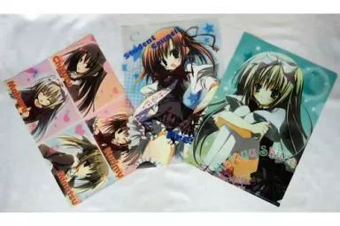 中古】クリアファイル 椎名真冬(生徒会の九重表紙ver.)/他 クリア