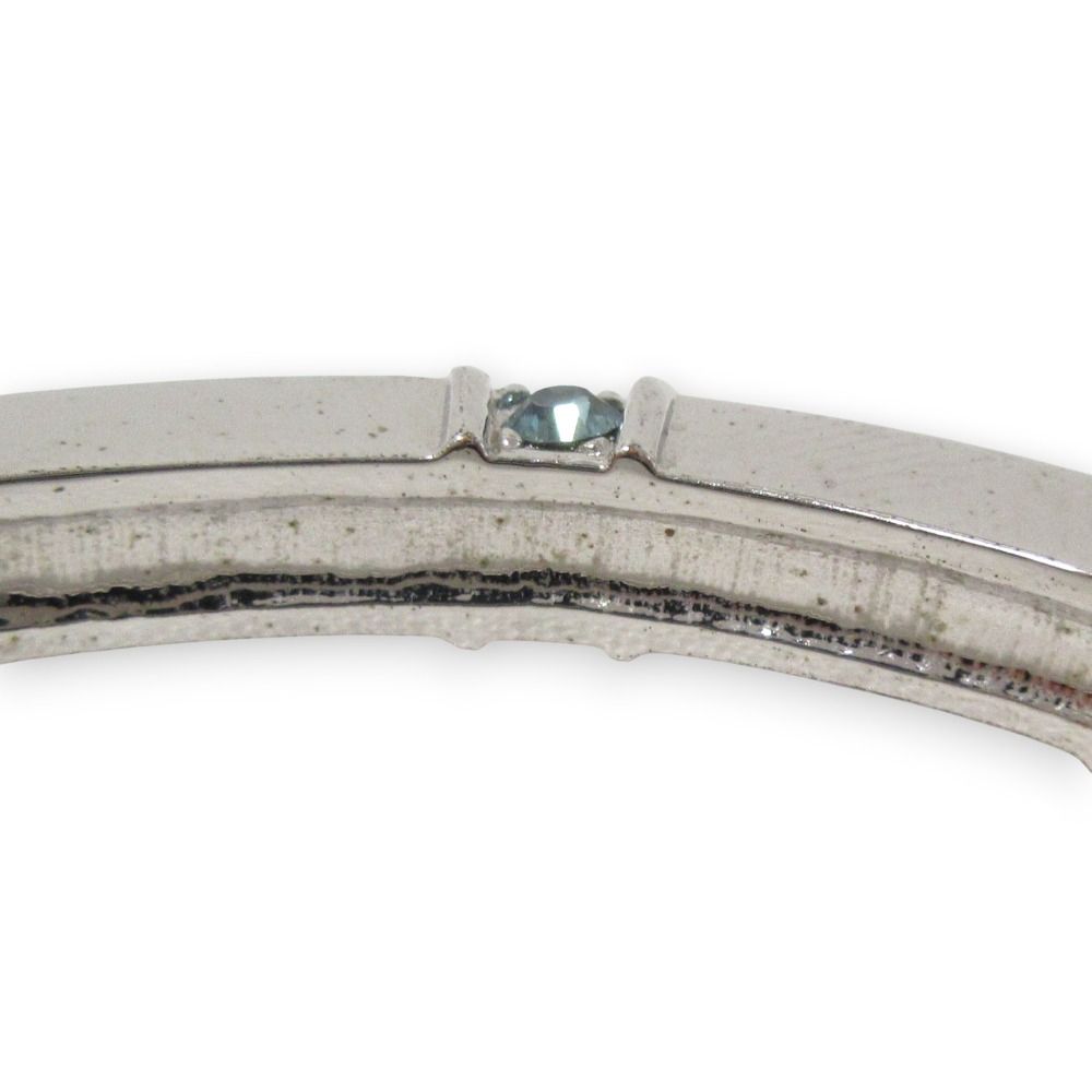 【お値下げ】スワロフスキー　シルバー　クリスタルバングル　美品 SWAROVSKI スワロフスキー クリスタル ブレスレット バングル