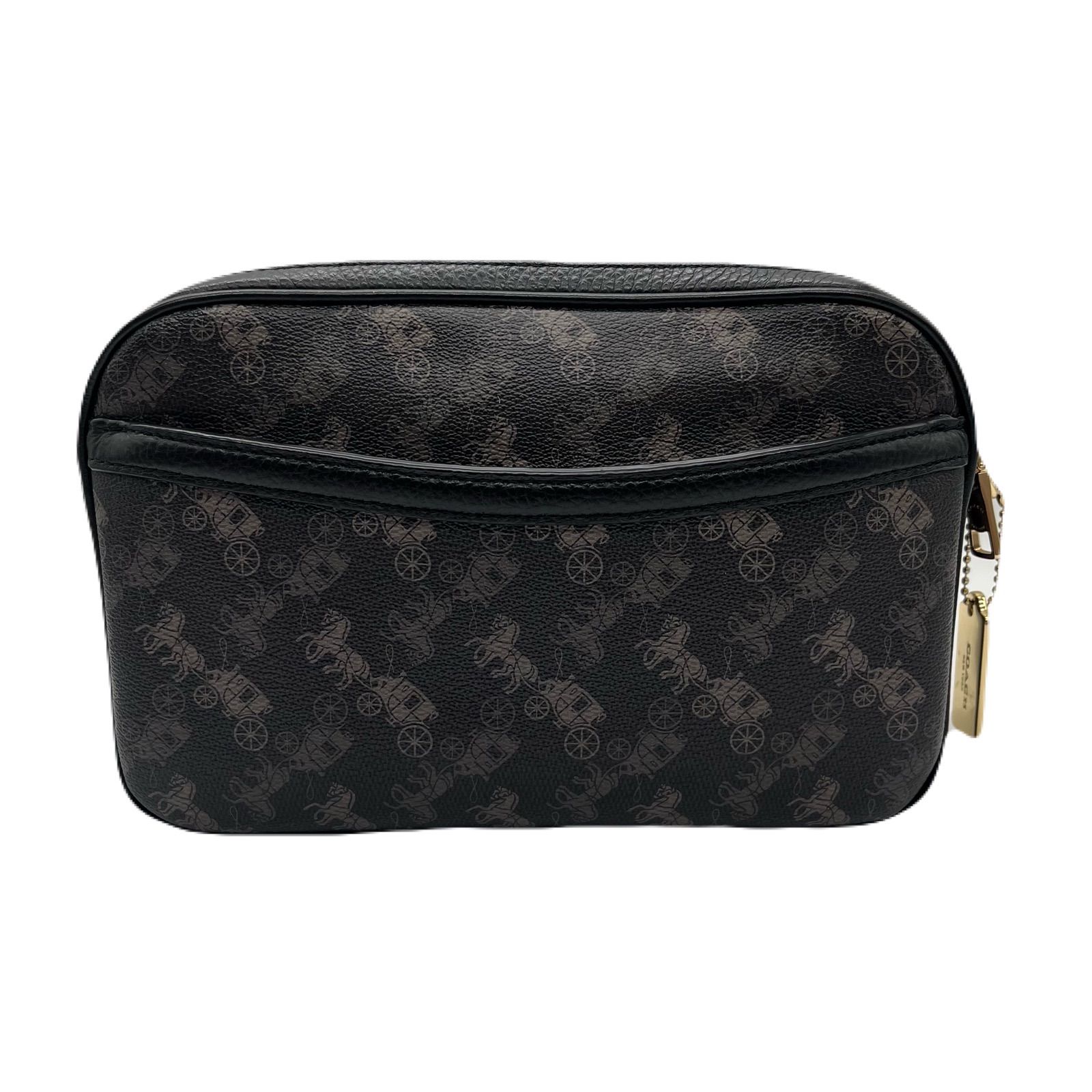 未使用級<!-利用不可文字-!>COACH ショルダーバッグ ホース