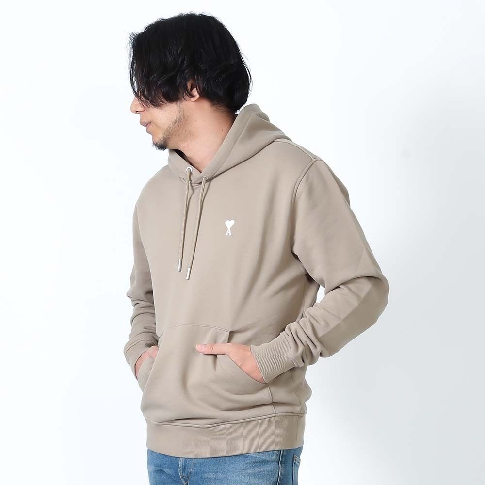 【新品・国内即発】AMI PARIS HSW260.730 375 AMI DE COEUR Sweatshirt AMI AMI Paris Classic Ami De Coeur Hoodie HSW260