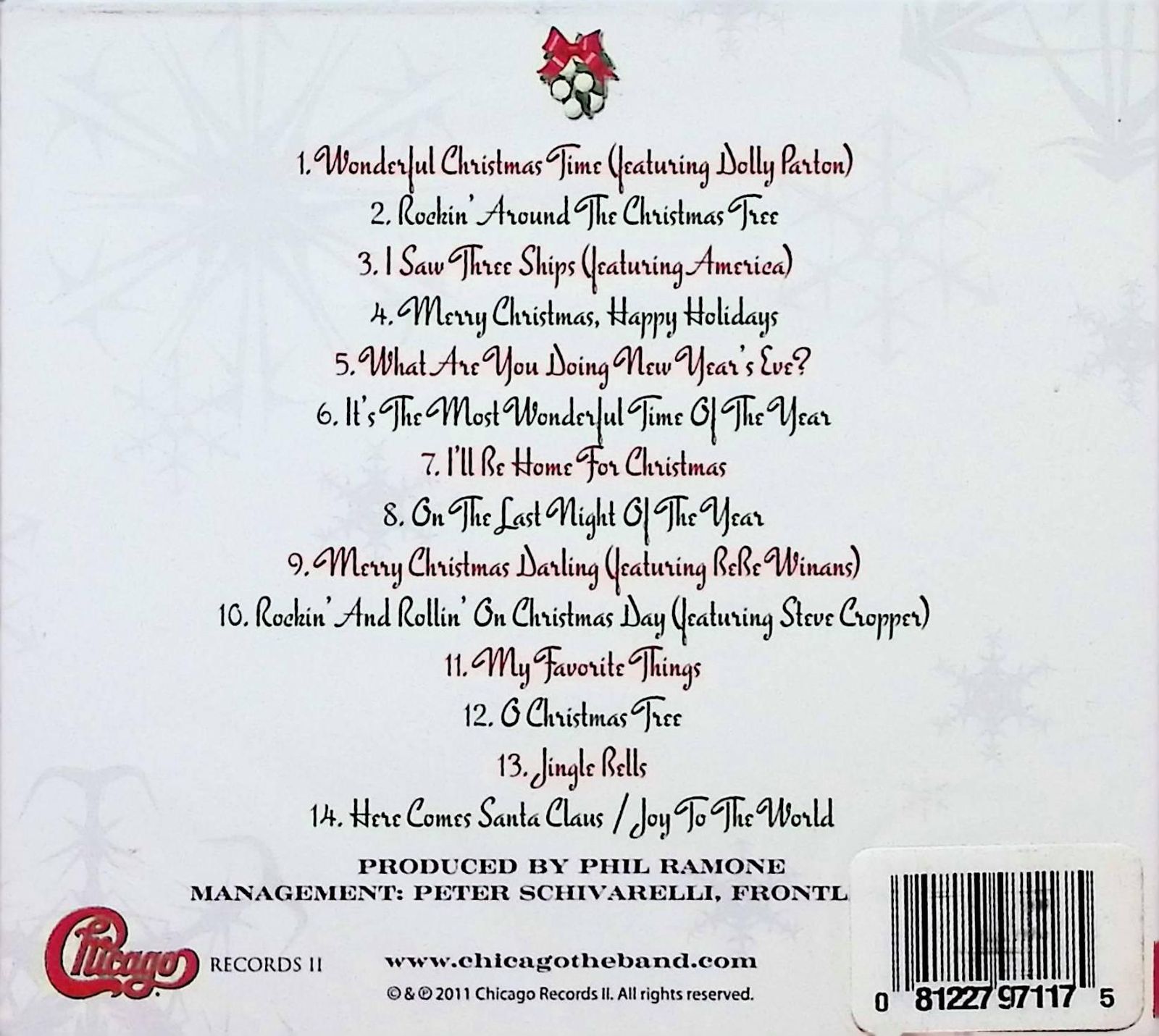 新品未開封】Chicago Xxxiii: O Christmas Three / シカゴ (CD