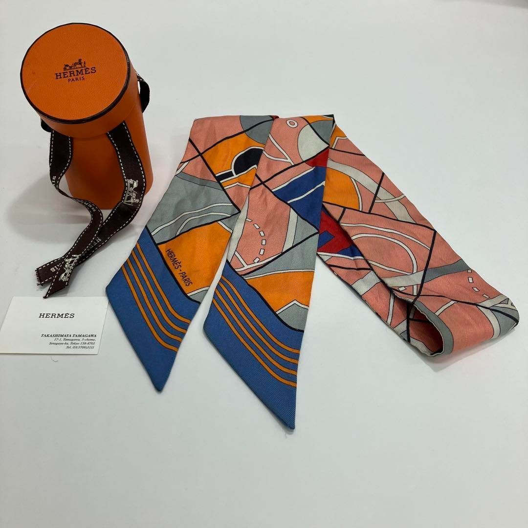 箱付 エルメス HERMES ツイリー ツイルトゥイリー スカーフ