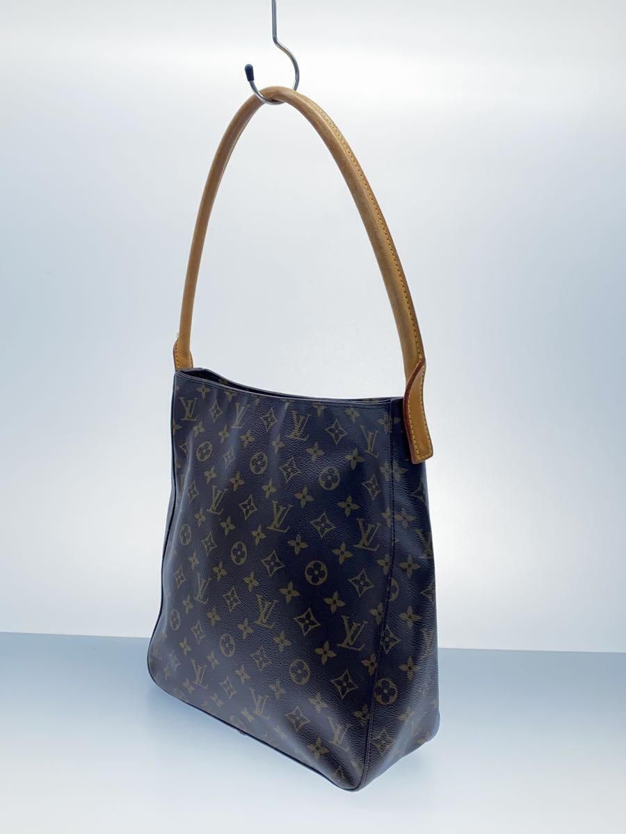 LOUIS VUITTON ルーピングGM トートバッグ PVC ブラウン M51145 - メルカリ