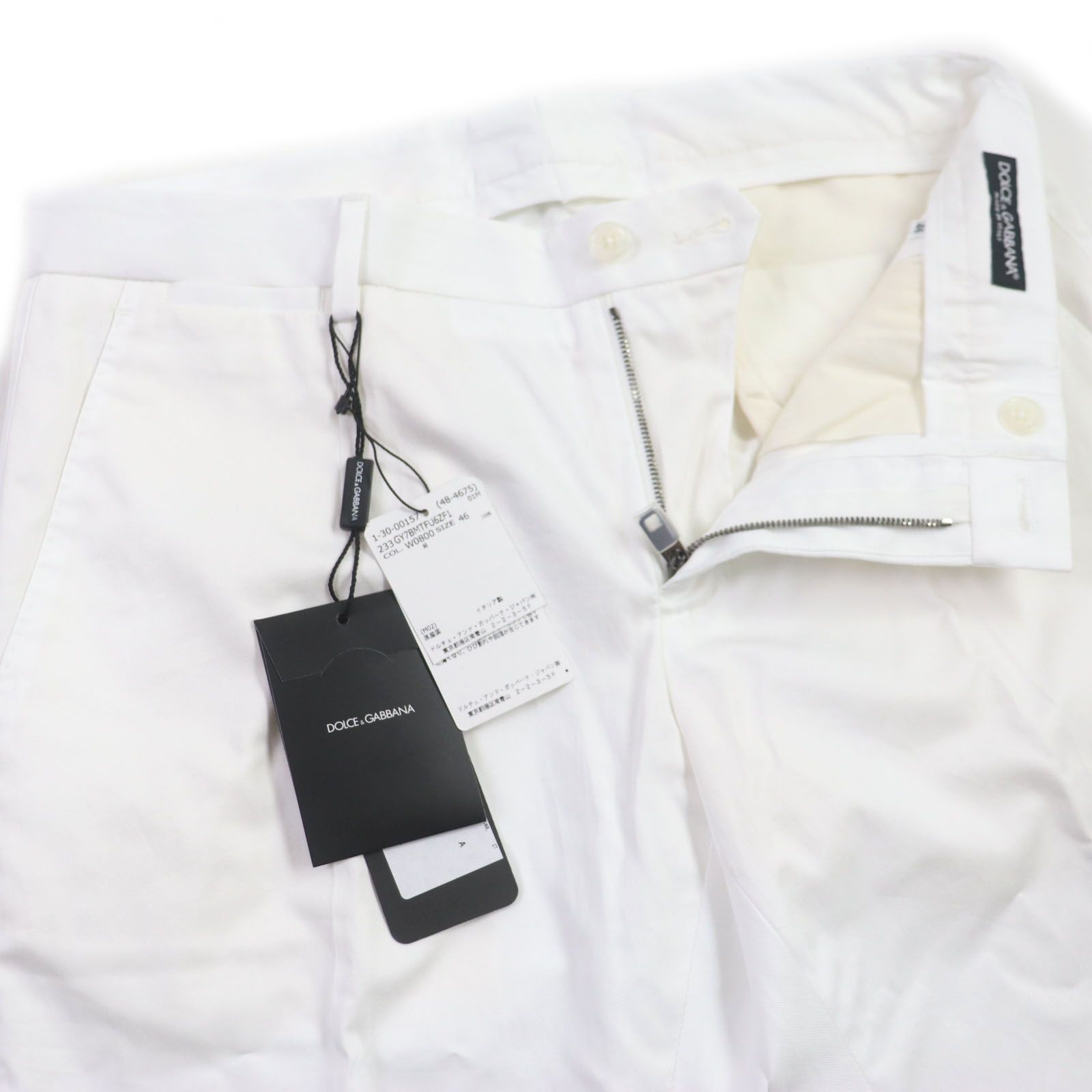 未使用品▽DOLCE&GABBANA ドルチェ＆ガッバーナ GY7BMT コットン100 