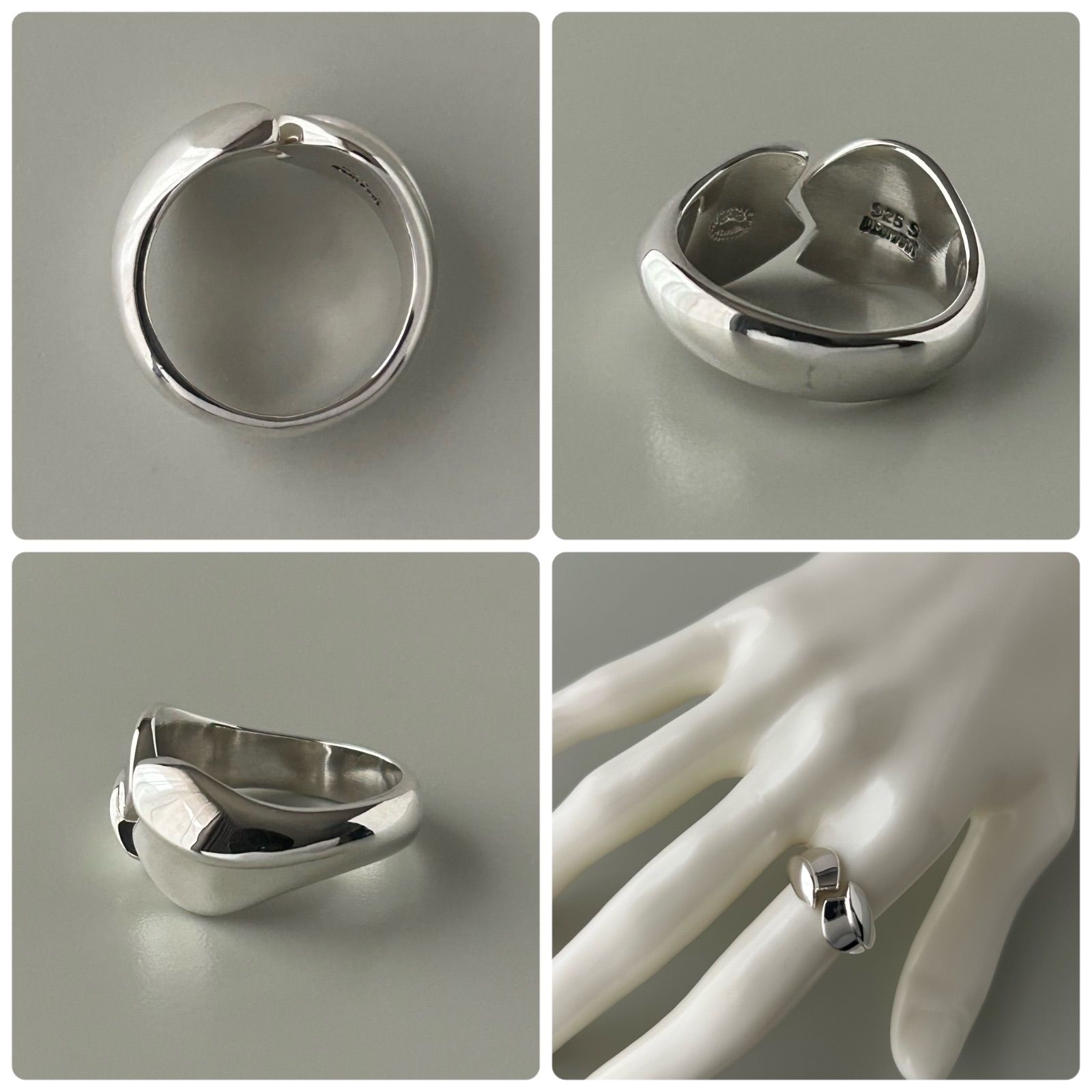 ジョージ・ジェンセン　指輪　リング　10号　46B　SV925 ジョージ・ジェンセン 指輪 リング 10号 46B SV925 - メルカリ