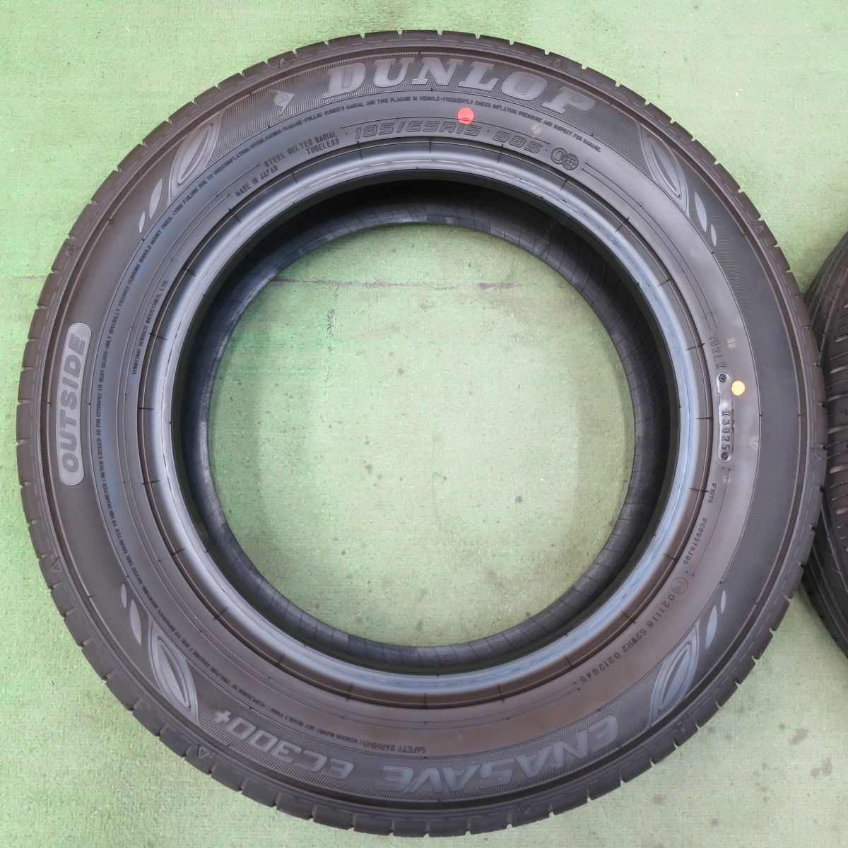 新車外し 25年 185 65R15 ダンロップ エナセーブ EC300 タイヤ 15インチ アクア シエンタ フィット フリード カローラ 等 5091109イノタ FFCRYSTALESIA_COM
