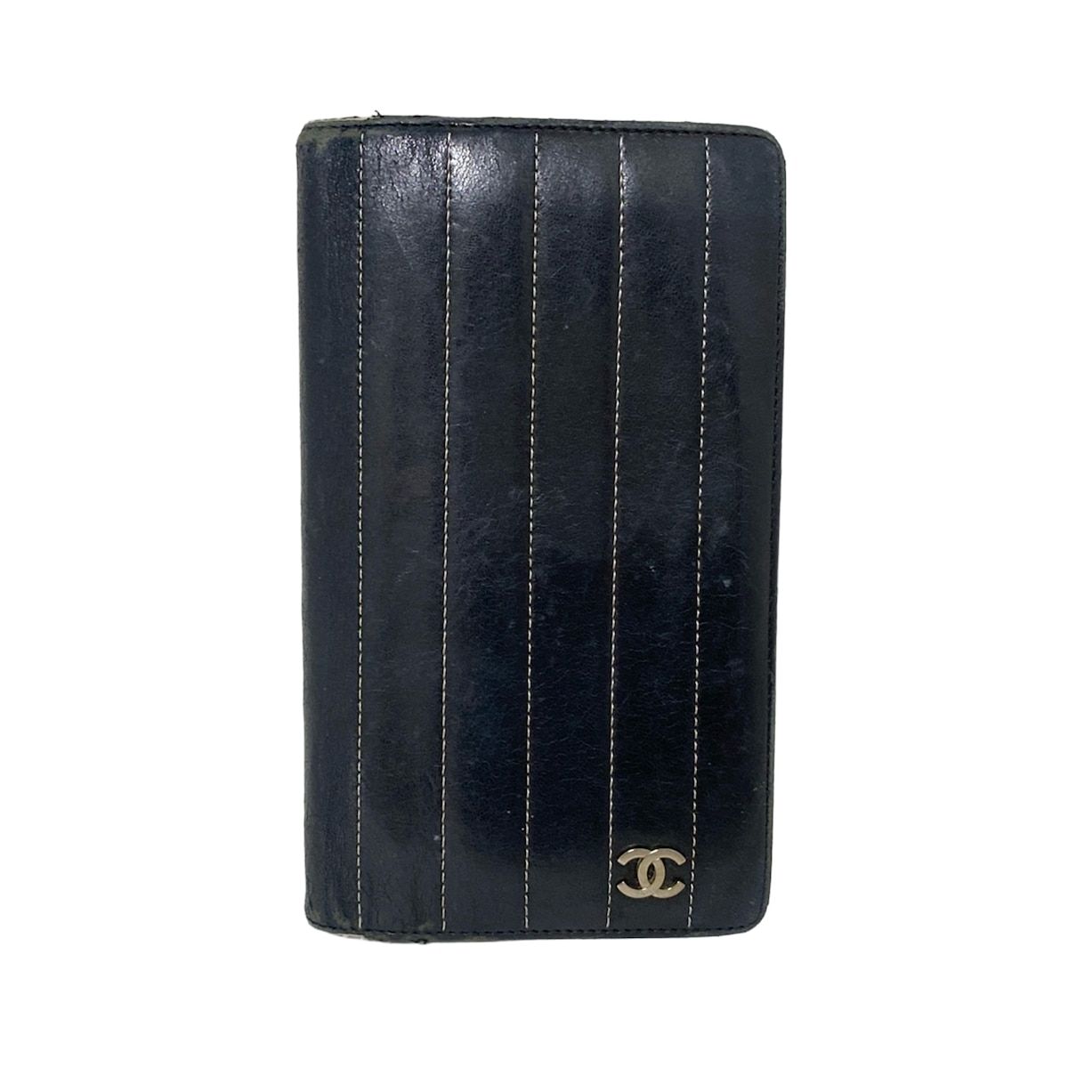 CHANEL シャネル 長財布 ニューマドモアゼル 黒 ラムスキン