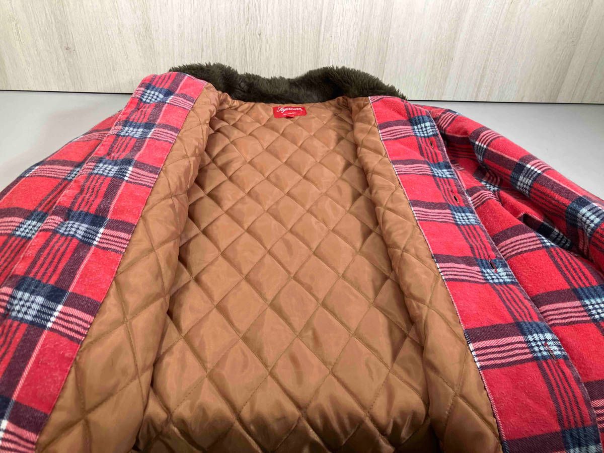 Supreme ／シュプリーム／シャツジャケット／Faux Fur Collar