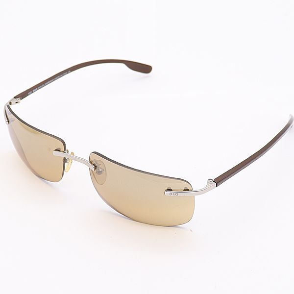 良品 箱付 ドルチェ＆ガッパーナ 2098 D34 サングラス ブラウン