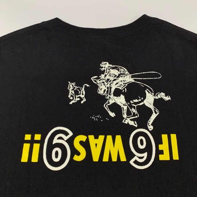 微*ブ様 テンダーロイン Tシャツ ブラック L TENDERLOIN 21SS IF SIX WAS NINE T-Shirt サイズL ブラック