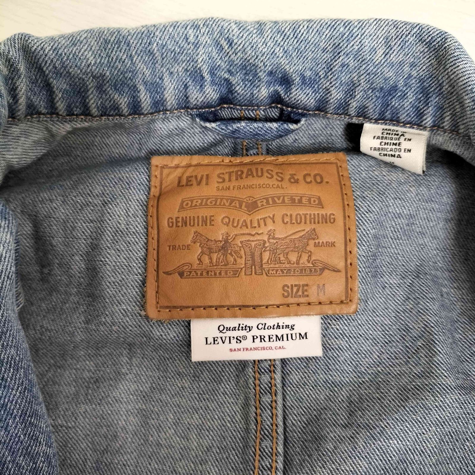 リーバイス Levis PREMIUM デニム ブレザー テーラードジャケット 