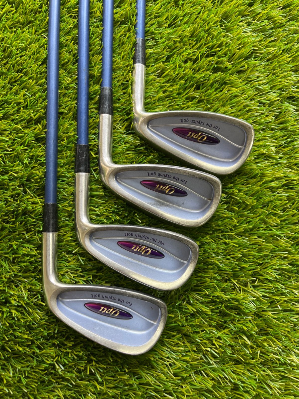 ミズノ Opti レディースアイアン４本(5,7,P,S)セット FLEX L ミズノ Opti レディース アイアン 4本セット 右 flex–L - メルカリ