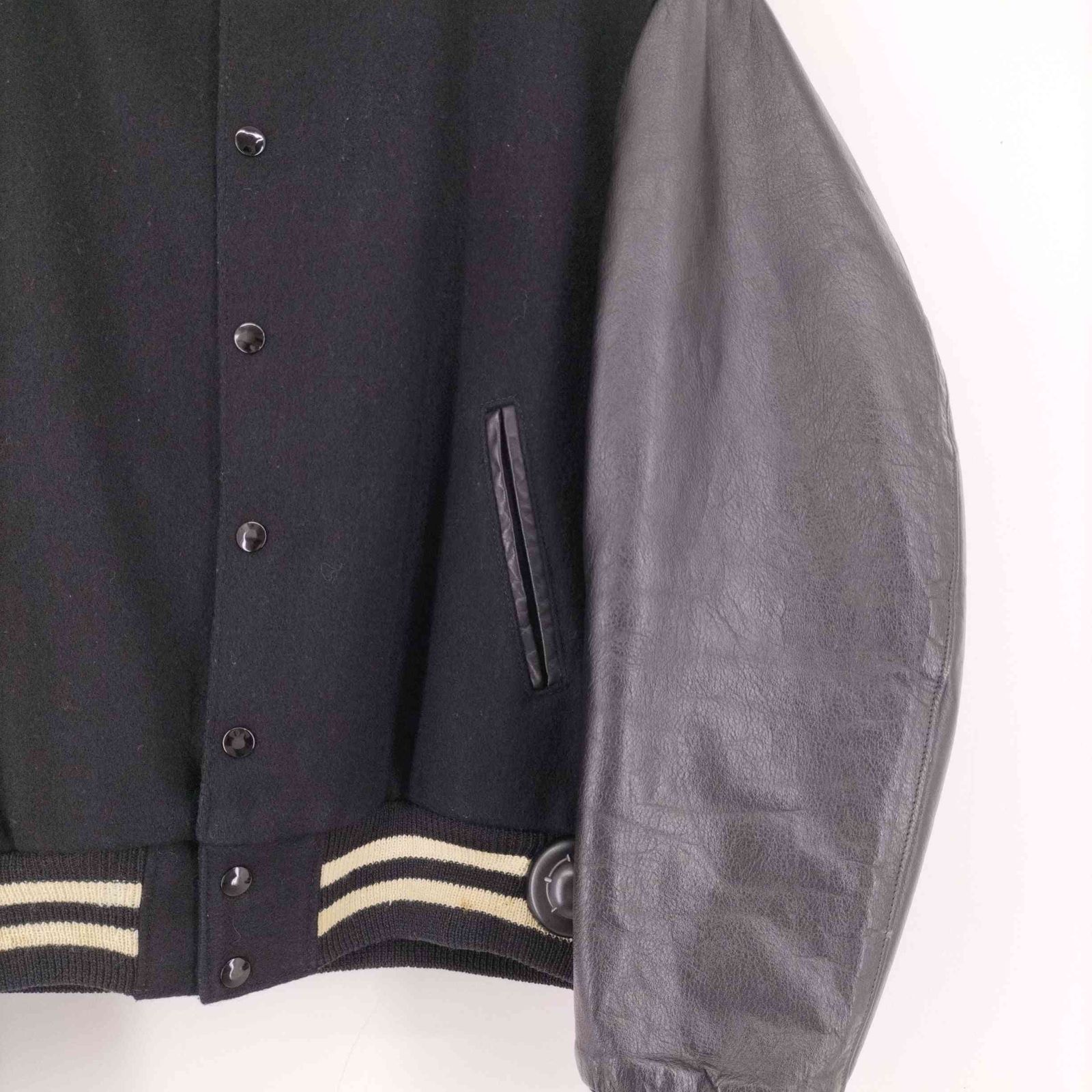 70s〜80s Golden Bear ゴールデンベア スタジャン レザー 中古・古着通販】Golden Bear (ゴールデンベア) スタジャン 70S