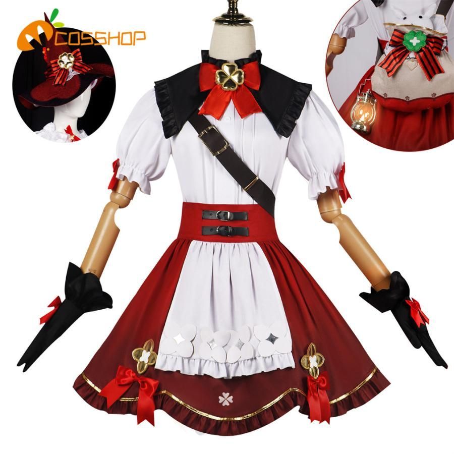 原神 クレー 魔女 星燭に揺れる爛花 衣装 新スキン コスプレ 衣装 演出服 変装 cosplay 仮装 二次会 イベント パーティー