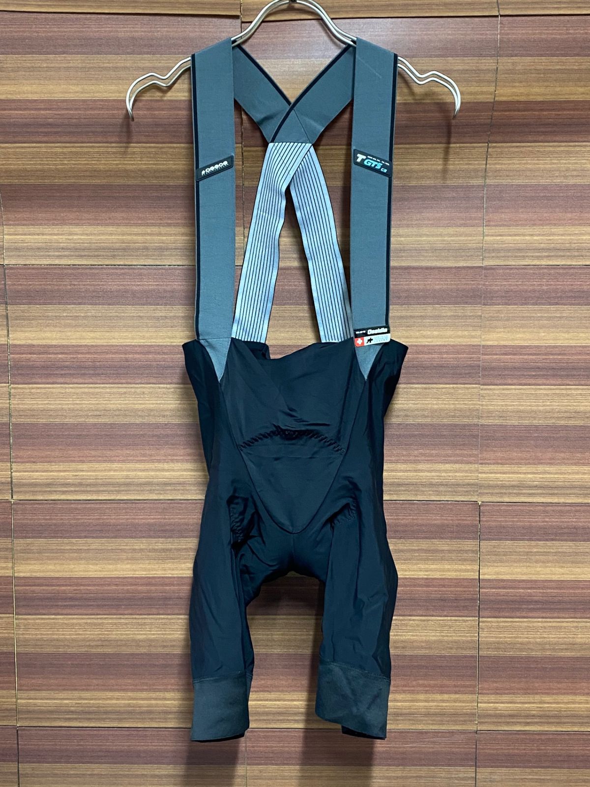 IU297 アソス Assos GTS MILLE GT ビブショーツ 黒 M